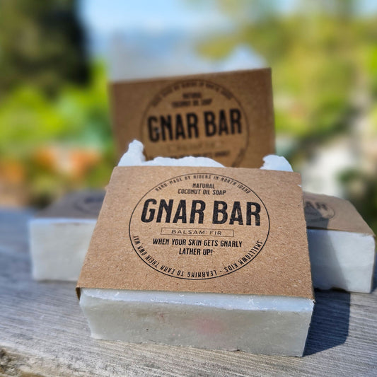Gnar Bar - 4 Pack: Handcrafted Organic Coconut Oil Bar Soap
